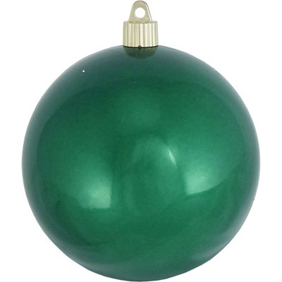 Christmas by Krebs 4ct Blarney Green Shatterproof Shiny Finish Christmas Ball Ornaments 4.75" (120mm)