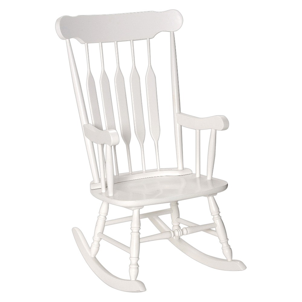 Photos - Rocking Chair Gift Mark Wooden Adult  -White