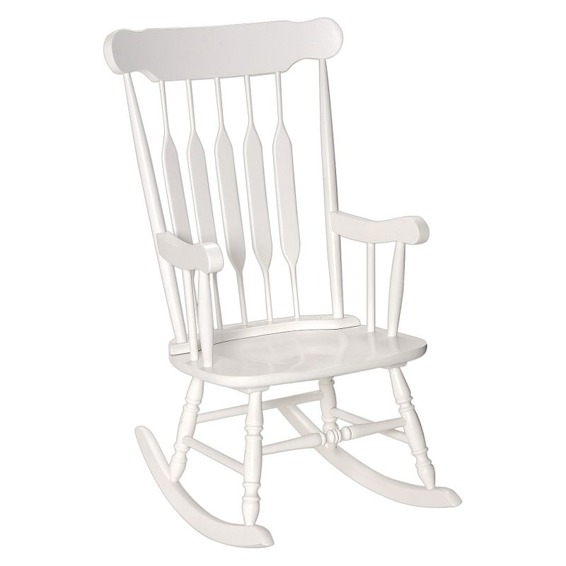 Gift Mark Wooden Adult Rocking Chair, 1 of 7