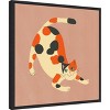 Amanti Art Playful Calico Cat by Little Dean Framed Canvas Wall Art - 2 of 4