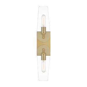 Designers Fountain Bergen Beach 2 - Light Wall Light in  Brushed Gold - 1 of 1