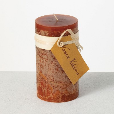 6" Timber Pillar Candle
