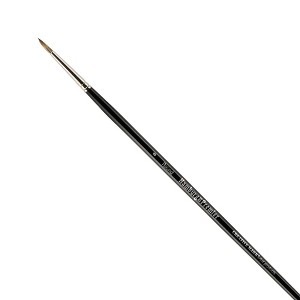 Creative Mark Hamburg Premiere Professional Oil Painting Brushes - Round Oil Paint Brush - Handmade in Germany, Natural & Synthetic Hair Blend, Long - 1 of 4