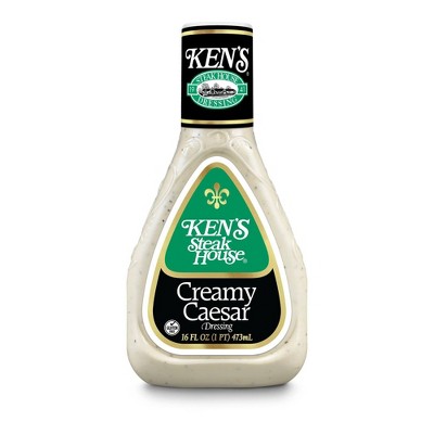 Ken's Steak House Creamy Caesar Salad Dressing - 16fl oz