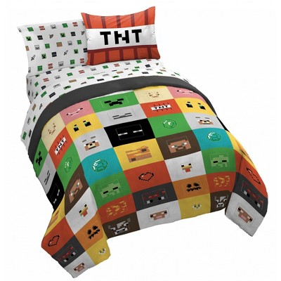 Minecraft comforter clearance queen