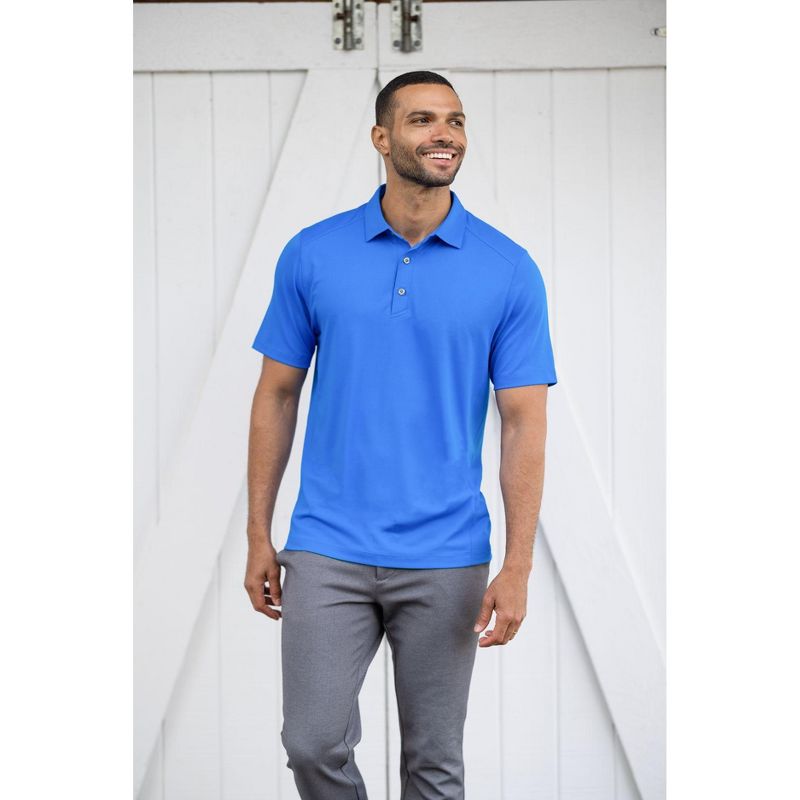 Cutter & Buck Forge Eco Stretch Recycled Mens Polo, 2 of 3