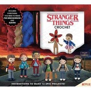 Stranger Things Crochet - by Editors of Thunder Bay Press (Hardcover) - 1 of 1