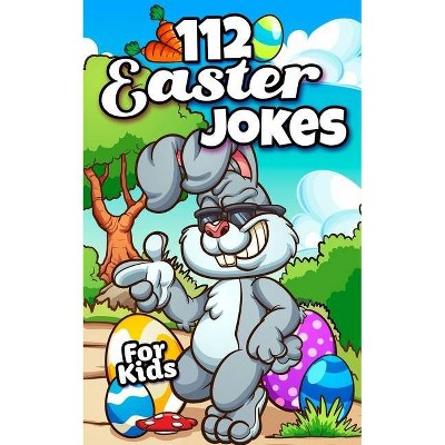 Easter Joke Book - Large Print Edition - by  Funny Foxx (Paperback)
