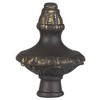 Cal Lighting FA-5057B Metal Cast Finial, 1.75" x 1.75" x 2.38" - 2 of 3