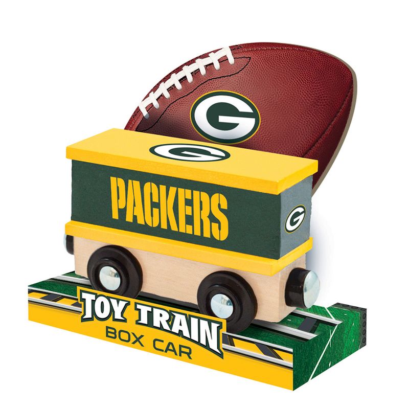MasterPieces Wood Train Box Car - NFL Green Bay Packers, 4 of 6