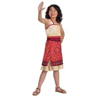 Disney Kids' Moana 2 Classic Costume Dress