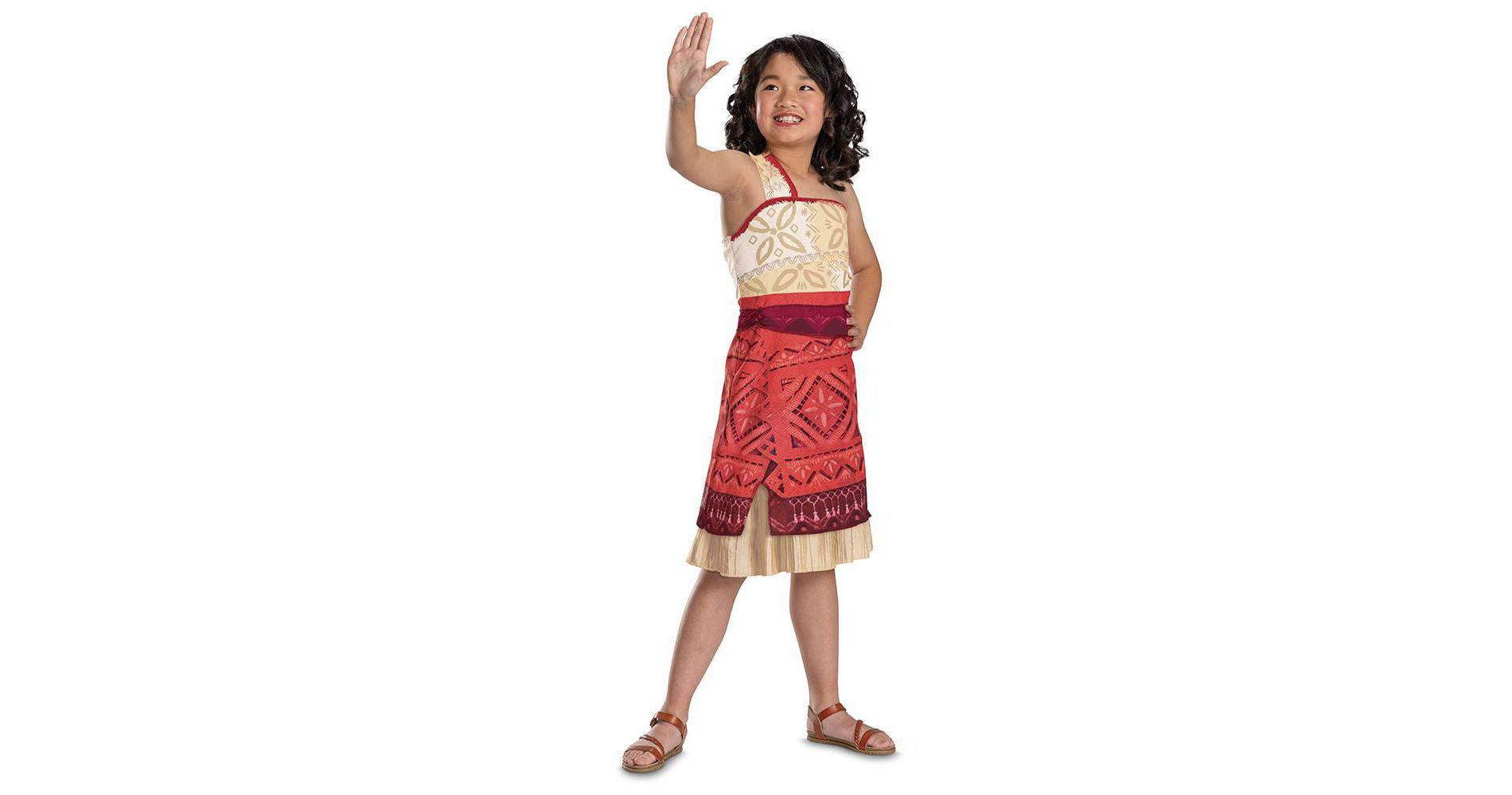 Disney Kids' Moana 2 Classic Costume Dress 4-6x