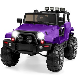 Best Choice Products 12V Kids Ride On Truck Car w/ Remote Control, Spring Suspension, Bluetooth, LED Lights - 1 of 4