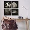 Stupell Industries Sports Balls Photography, 17" x 17" (Set of 4) - 2 of 4