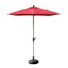 TiramisuBest Rectangle Patio Umbrella with Crank Lift & Tilt Brick red - 2 of 4