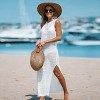 Women's Sleeveless Cutout Bodycon Cover-Up Maxi Dress - Cupshe - 3 of 4