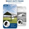 COZONY Heavy Duty Carport with 8 Legs, Portable Garage Shelter with All-Season Tarp for Car Truck and SUV - 2 of 4