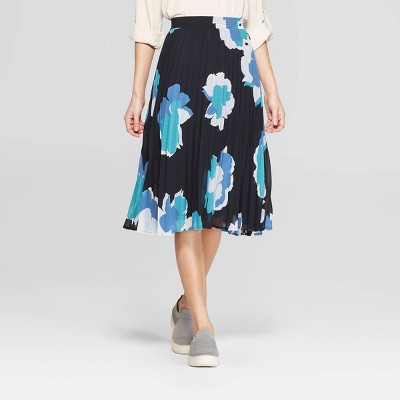 Target navy pleated clearance skirt