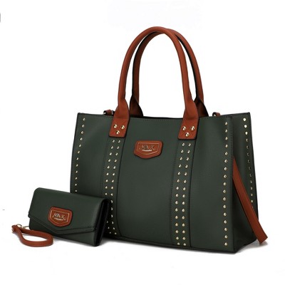 MKF Collection Davina Vegan Leather Women’s Tote Bag with wallet by Mia K
