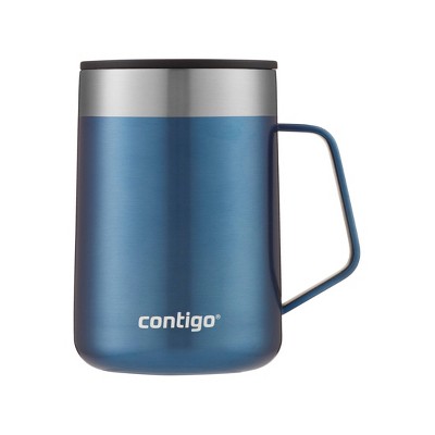 Contigo Huron 2.0 20oz Stainless Steel Travel Mug With Snapseal Lid 2pk  Blue Corn/acid Wash : Target