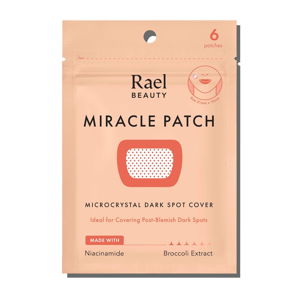 Photos - Cream / Lotion Rael Beauty Miracle Microcrystal Acne Dark Spot Cover Pimple Patch - 6ct 