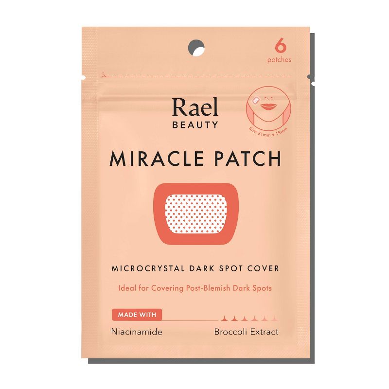 Rael Beauty Miracle Microcrystal Acne Dark Spot Cover Pimple Patch - 6ct, 1 of 10