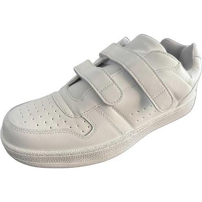 Мужские Naturally G4U Men's Sneakers Comfort Walking Hook-and-Loop Work Shoes, white-10 — фото 3