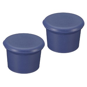 Unique Bargains Silicone Unbreakable Reusable Beverage Wine Stoppers 2 Pcs - 1 of 3