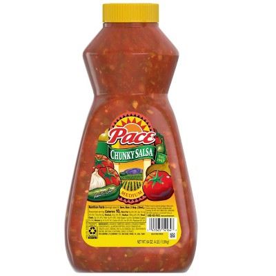 Pace Chunky Medium Salsa, 64 oz (Pack of 2) (Bulk Size)