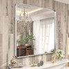 Apmir Rectangular Aluminum Alloy Framed and Tempered Glass Wall Bathroom Vanity Mirror in Matte Black/ Gold/ Silver/ Brown - 4 of 4