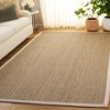 Natural Fiber Twill Plain Seagrass NF111 Indoor Rugs - Safavieh - 2 of 4