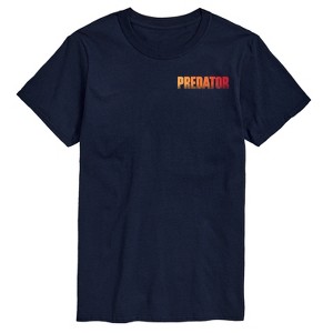 Men's Predator Predator Box Short Sleeve Graphic T-Shirt - Navy - 1X Big and Tall - 1 of 4
