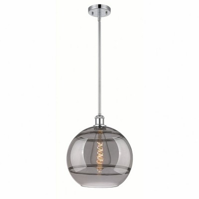 Rochester - 1 Light Stem Hung Mini Pendant In Industrial Style-13.38 Inches Tall and 12 Inches Wide