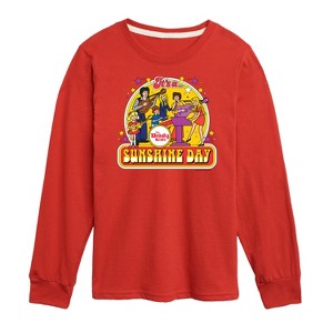 Boys' - The Brady Bunch - The Brady Kids Long Sleeve Graphic T-Shirt - 1 of 4