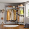 VIPEK Classic L6 Heavy Duty Clothes Rack L Shape Clothing Rack 5-Tier Wire Garment Rack Freestanding Closet, Max Load 850LBS - 2 of 4