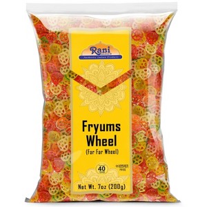 Far Far/Fryums Wheel Shape 7oz (200g) - Rani Brand Authentic Indian Products - 1 of 4