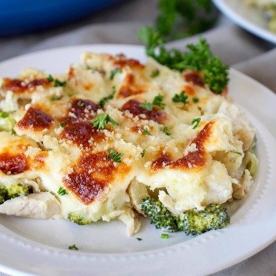 Let's Dish! Frozen Cheese Curd Crusted Chicken Ranch Bake - 28.5oz