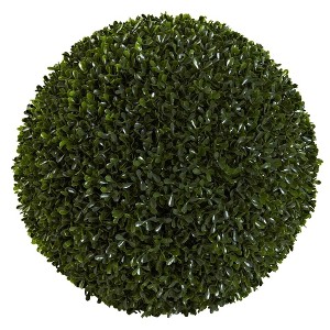 Nearly Natural 14-in Boxwood Ball w/1202 Lvs - 1 of 1