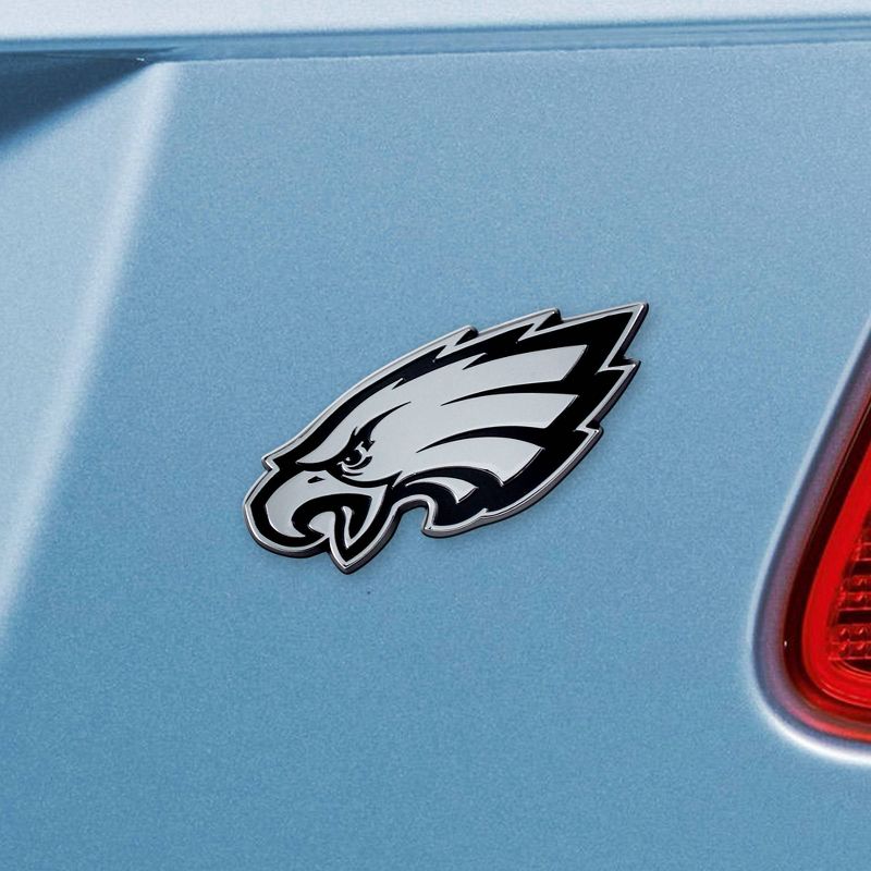 NFL Philadelphia Eagles 3D Chrome Metal Emblem, 2 of 4