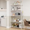 FONTOI Metal Storage Shelves, Adjustable Heavy Duty Shelving Unit, Standing Storage Rack Shelf Organizer - 2 of 4