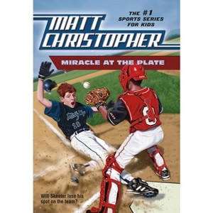 Miracle at the Plate - (Matt Christopher Sports Classics) by  Matt Christopher (Paperback) - 1 of 1