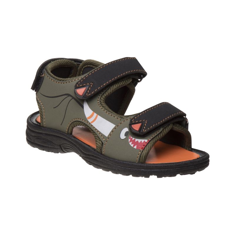 Rugged Bear hook and loop Boys open-toe sport sandals (Toddler Sizes), 1 of 6