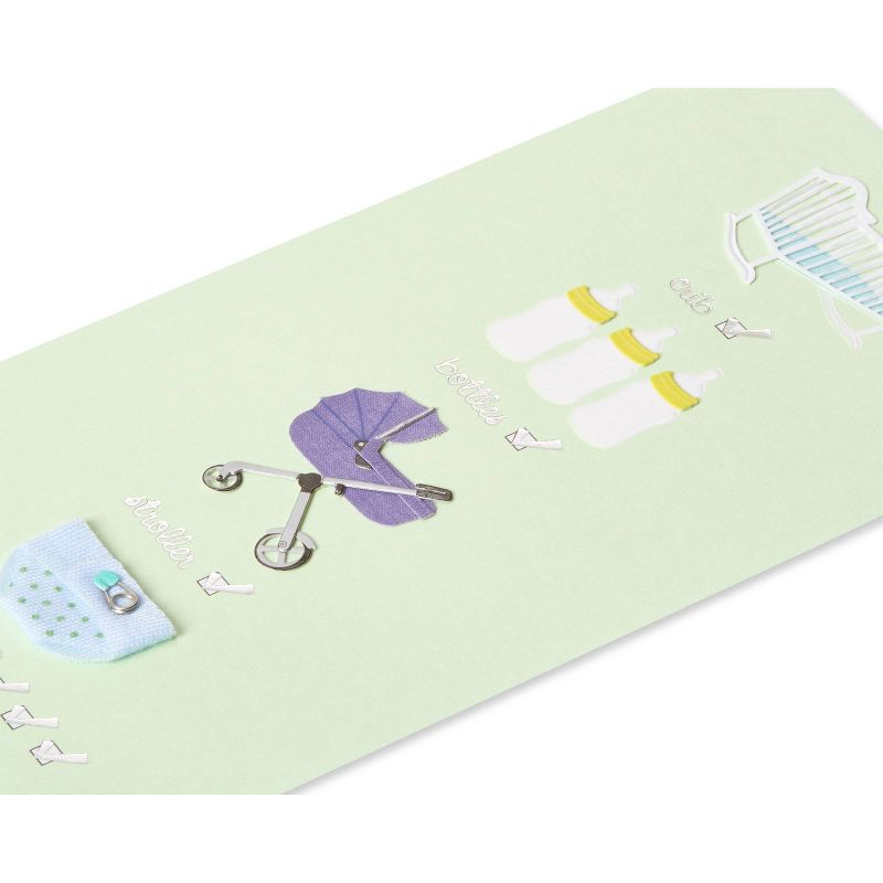 BABY Checklist Card - PAPYRUS, 6 of 7