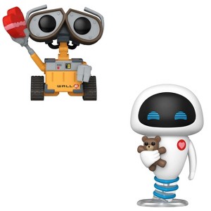 Funko Pop! 2 Pack Wall-E Valentines #1532 & Eve #1531 - 1 of 3