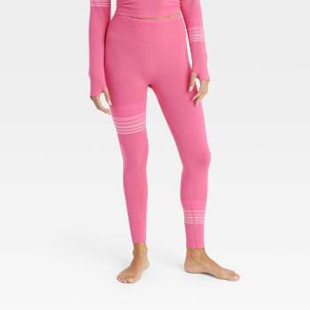 Women's Rib Flare Leggings - Joylab™ Pink Xl : Target