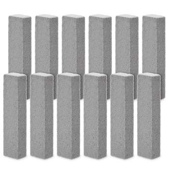 Juvale 12-Pack Pumice Stones for Cleaning - Toilet Bowl Cleaner and Scouring Sticks for Pool and Kitchen (Gray)