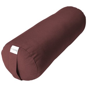 Sol Living Yoga Bolster Pillow with Removable Cover Rectangle - 1 of 4