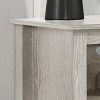 GlasFlength TV Stands and Consoles Modern Entertainment Center with Open Shelves and Cable Management for Living Room, Gray, 15.5"*70"*23" - 4 of 4