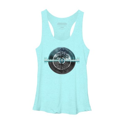 Women's Design By Humans Returning To Silence By Maryedenoa Racerback Tank Top