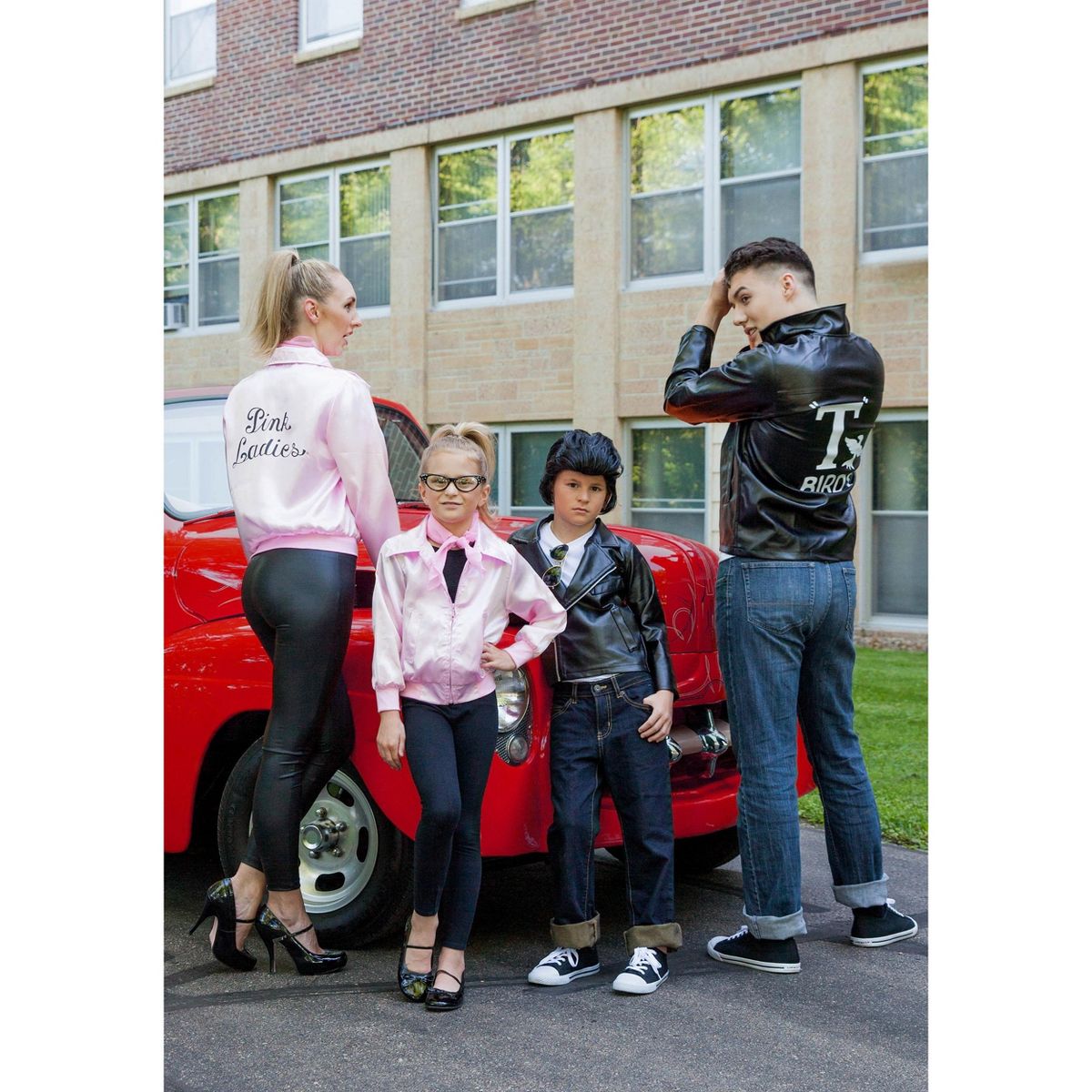 HalloweenCostumes.com Adult Grease T-Birds Jacket Costume - thumbnail 6